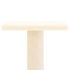Cheibi Katzenkratzbaum Beige mit Sisalstangen 73cm