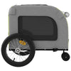 Ieronim Tier-Transportwagen grün/grau (Stoff und Eisen)