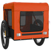 Erick orange/schwarzer Haustiertransporter (Material: Stoff und Eisen)
