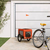 Erick orange/schwarzer Haustiertransporter (Material: Stoff und Eisen)