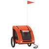 Vsevold orange Haustieranhänger (Stoff und Eisen, für das Fahrrad)