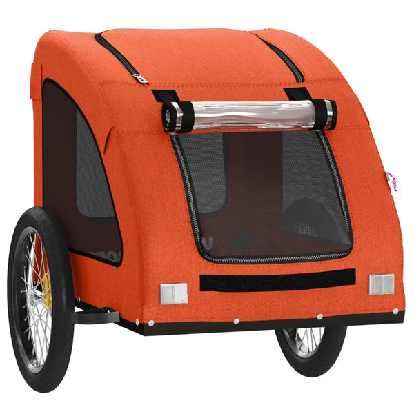 Vsevold orange Haustieranhänger (Stoff und Eisen, für das Fahrrad)