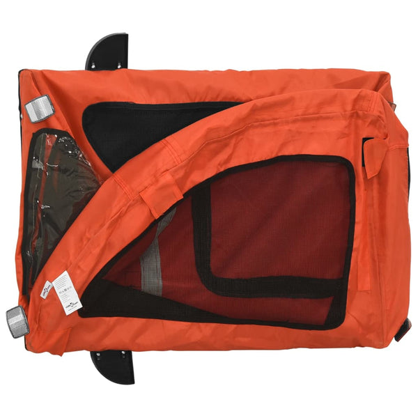 Vsevold orange Haustieranhänger (Stoff und Eisen, für das Fahrrad)