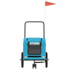 Tiertransportwagen Vsevold blau (Stoff und Eisen, für das Fahrrad)