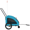 Tiertransportwagen Vsevold blau (Stoff und Eisen, für das Fahrrad)