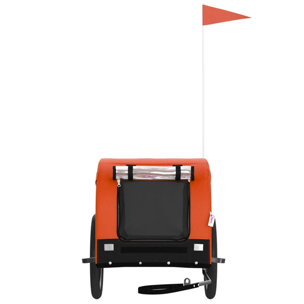Chaje Haustiertransportwagen orange/schwarz (Stoff und Eisen)