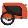 Chaje Haustiertransportwagen orange/schwarz (Stoff und Eisen)