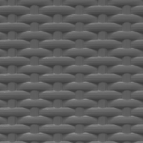 Schwarze Blumenkästen Scarletia 30x30x37cm (2 Stück Polypropylen)
