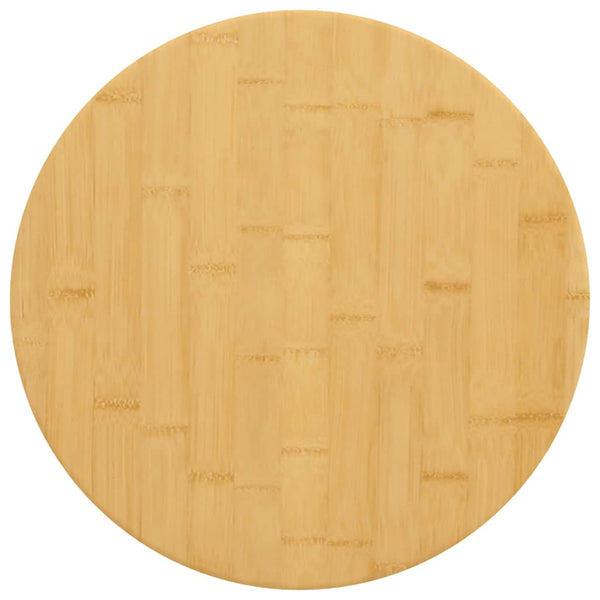 Tischplatte Gil Ø50x1,5cm (Bambus)
