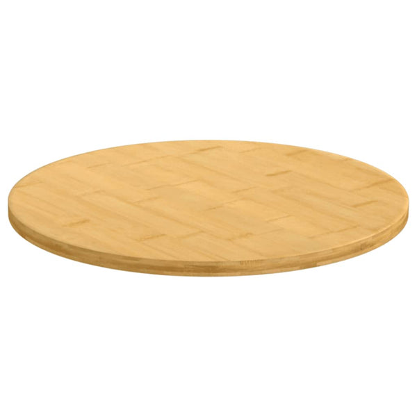 Tischplatte Gil Ø50x1,5cm (Bambus)