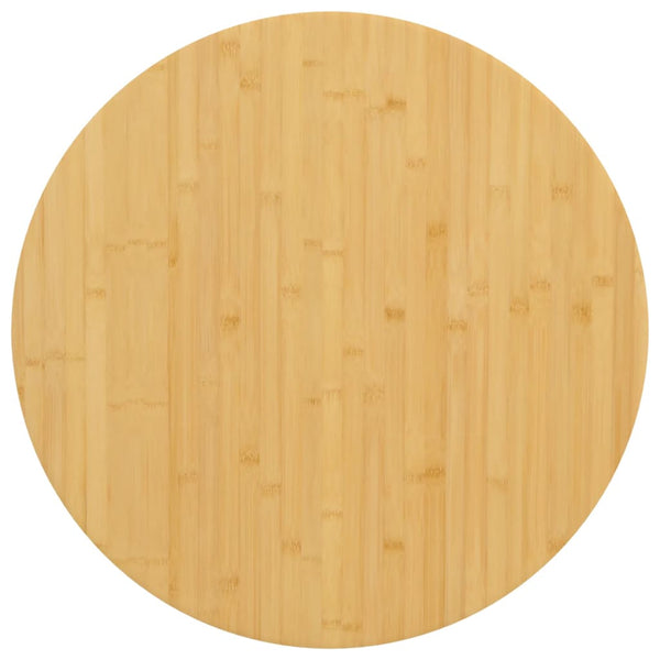 Tischplatte Gil Ø70x1,5cm (Bambus)
