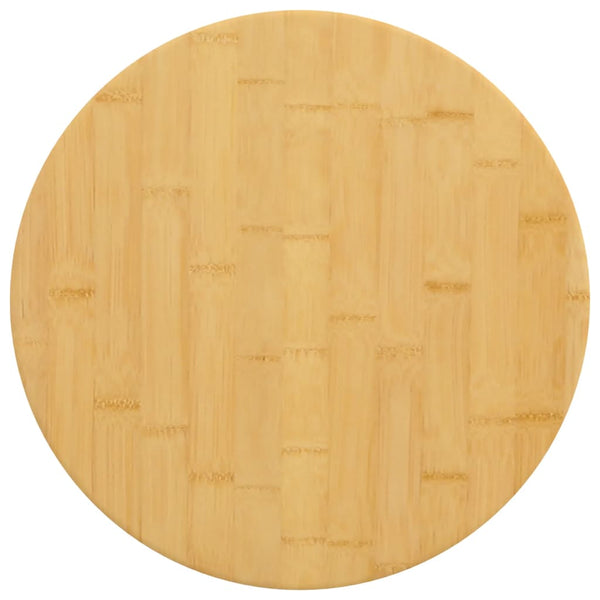Tischplatte Gil Ø40x2,5cm (Bambus)
