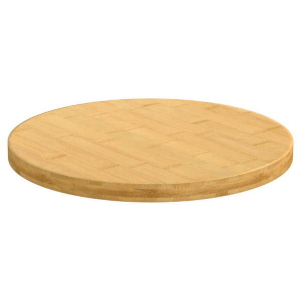 Tischplatte Gil Ø50x2,5cm (Bambus)