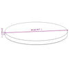 Tischplatte Gil Ø50x2,5cm (Bambus)