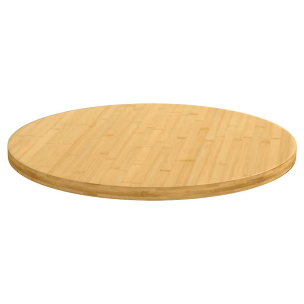 Tischplatte Gil Ø80x2,5cm (Bambus)