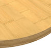 Tischplatte Gil Ø80x2,5cm (Bambus)