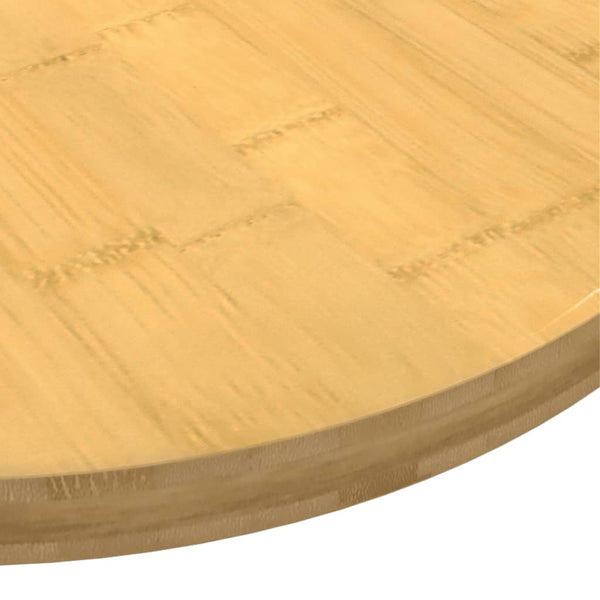 Tischplatte Gil Ø80x2,5cm (Bambus)