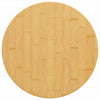 Tischplatte Gil Ø50x4cm (Bambus)
