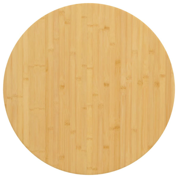Tischplatte Gil Ø70x4cm (Bambus)