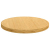 Tischplatte Gil Ø80x4cm (Bambus)