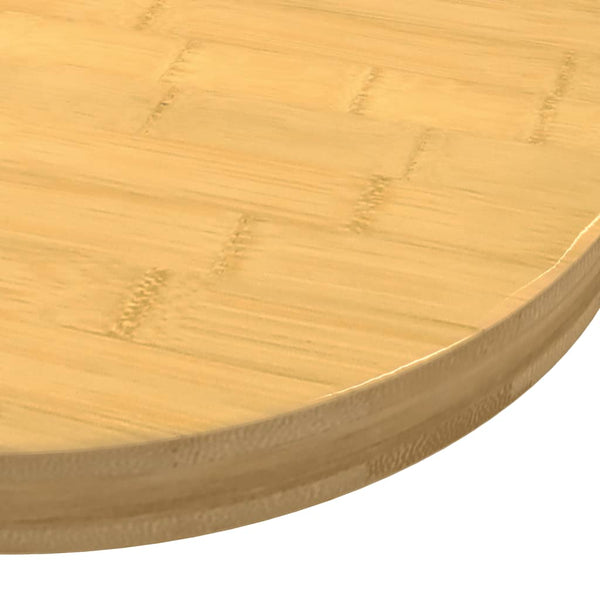 Tischplatte Gil Ø80x4cm (Bambus)