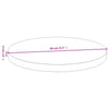 Tischplatte Gil Ø80x4cm (Bambus)