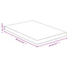 Tischplatte Gil 40x60x4cm (Bambus)
