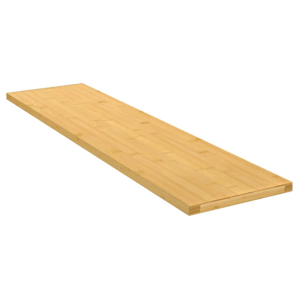 Wandregal Aqeil 80x20x1,5cm (Bambus)