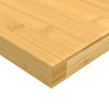 Wandregal Aqeil 80x20x2,5cm (Bambus)