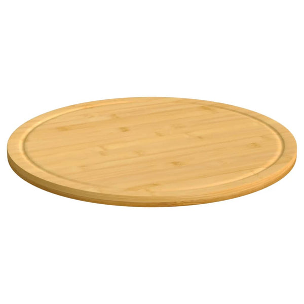 Schneidebretter Scharlote Ø30x1,5cm (6 Stück Bambus)