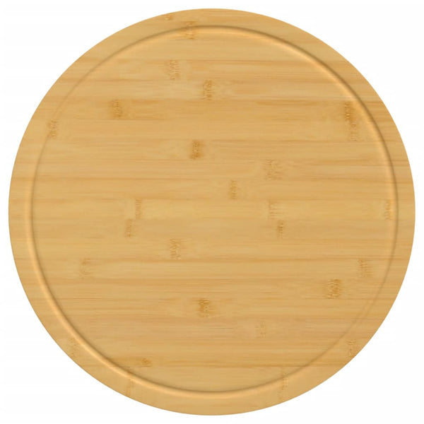 Schneidebretter Scharlote Ø30x1,5cm (6 Stück Bambus)