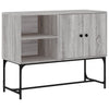 Harmaa senkki Pether 100x40x79,5cm (puinen)