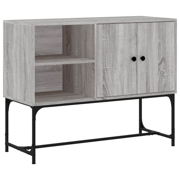 Harmaa senkki Pether 100x40x79,5cm (puinen)