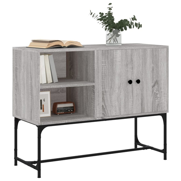 Harmaa senkki Pether 100x40x79,5cm (puinen)