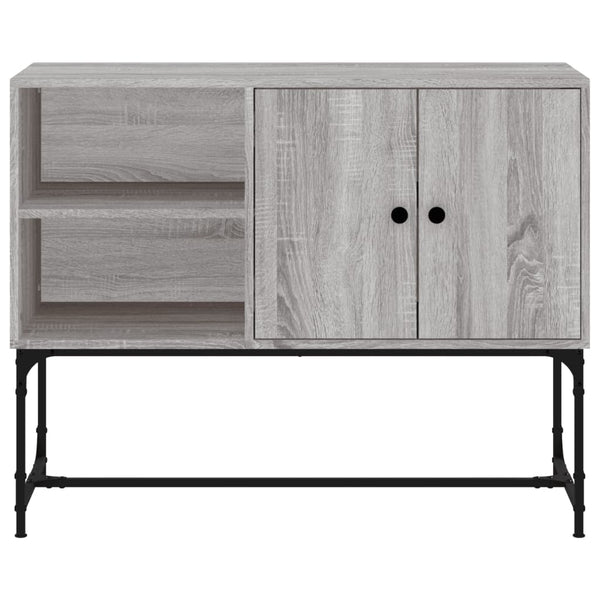 Harmaa senkki Pether 100x40x79,5cm (puinen)