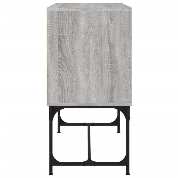 Harmaa senkki Pether 100x40x79,5cm (puinen)