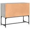 Harmaa senkki Pether 100x40x79,5cm (puinen)
