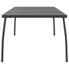 Anthrazit Gartentisch Moriah 200x100x72cm (Stahlgitter)