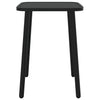 Anthrazitfarbener Gartentisch Ianorel 50x50x71cm (Stahl)