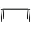 Gartentisch Anthrazit Ianorel 165x80x71cm (Stahl)