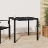 Gartentisch Anthrazit Uliana 80x80x72cm (Stahl)