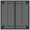 Anthrazit Gartentisch Uliana 100x100x72cm (Stahl)
