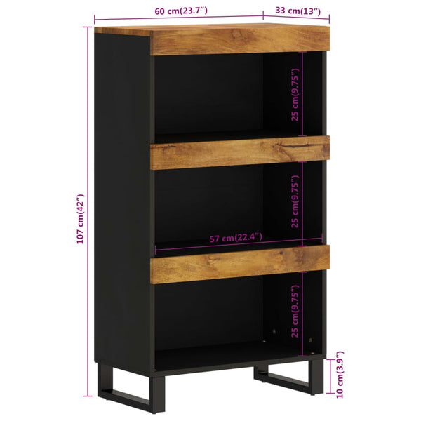 Meghann Sideboard 60x33x107cm (Mangoholz)