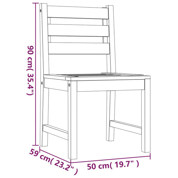 Gartensessel Menzel (6 St. Teak)