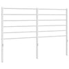 Valkoinen metallinen sängynpääty Tilina 120cm