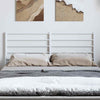 Valkoinen metallinen sängynpääty Tilina 135cm