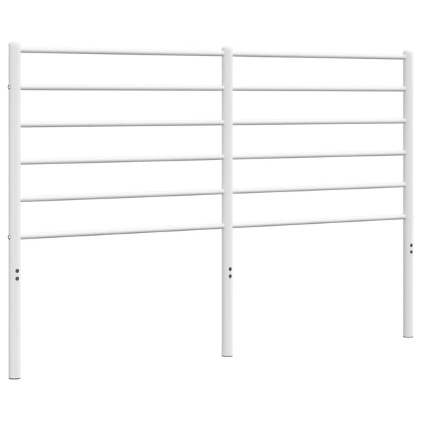 Weißes Metallbettgestell Tilina 160cm