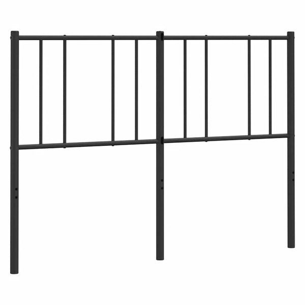 Musta metallinen sängynpääty Javion 160cm