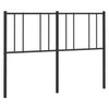 Musta metallinen sängynpääty Javion 160cm