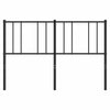 Musta metallinen sängynpääty Javion 160cm